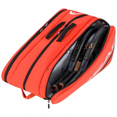 paletero Head Tour Padel Bag L naranja flúor 2024