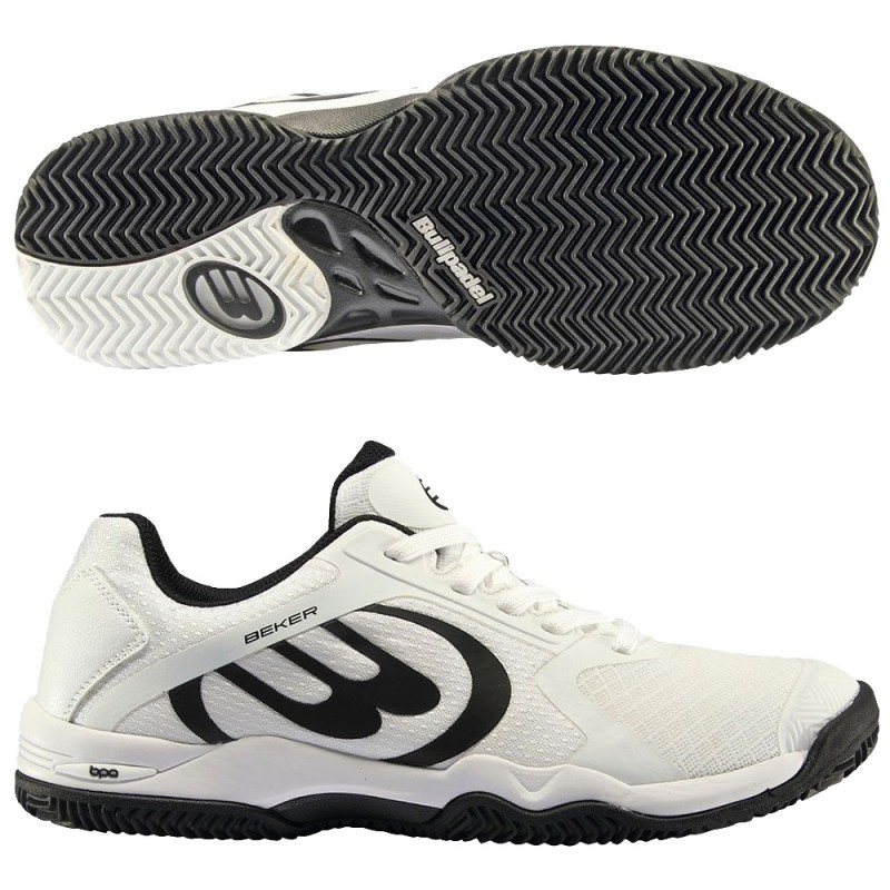 zapatillas Bullpadel Beker 24V white 2024