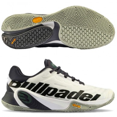 zapatillas Bullpadel Vertex Vibram 24V white green 2024