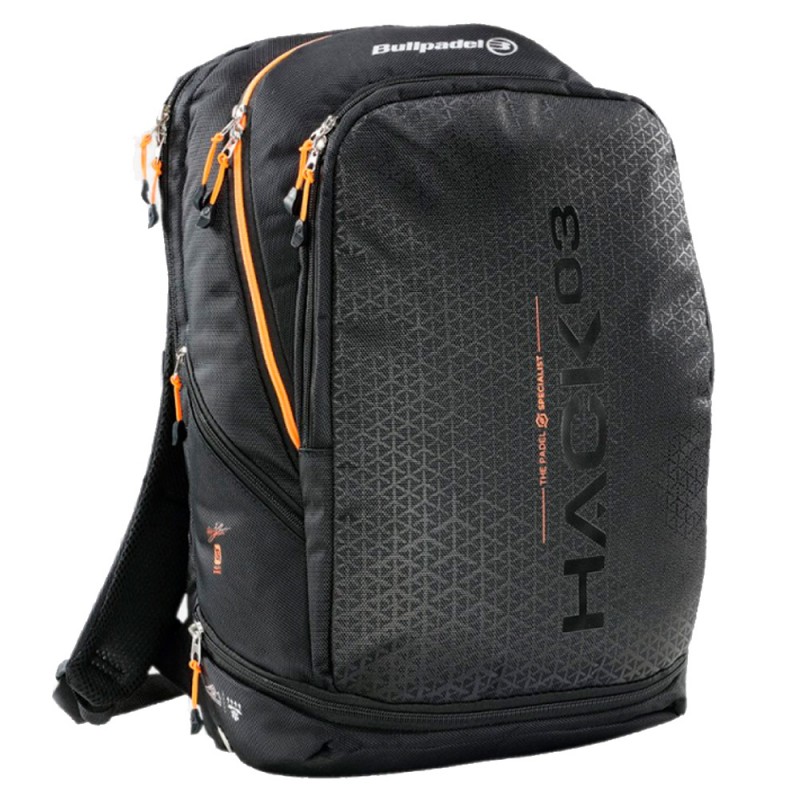 Mochila Bullpadel BPM-24001 Hack negra 2024 Mochila Bullpadel BPM-24001 Hack negra 2024