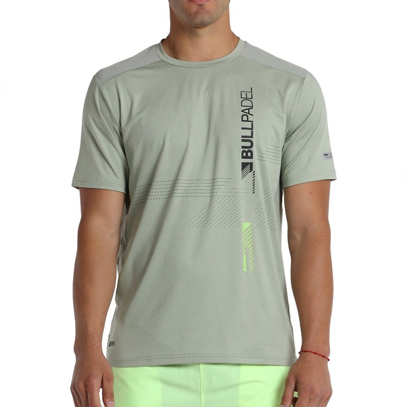 camiseta Bullpadel Adive eucalipto vigore