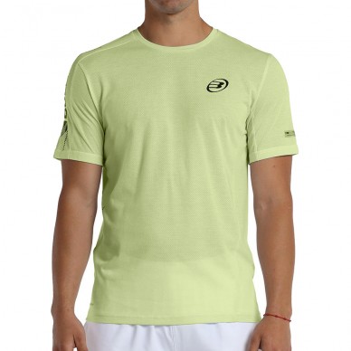 camiseta Bullpadel Afila amarillo azufre fluor