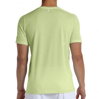 camiseta Bullpadel Afila amarillo azufre fluor