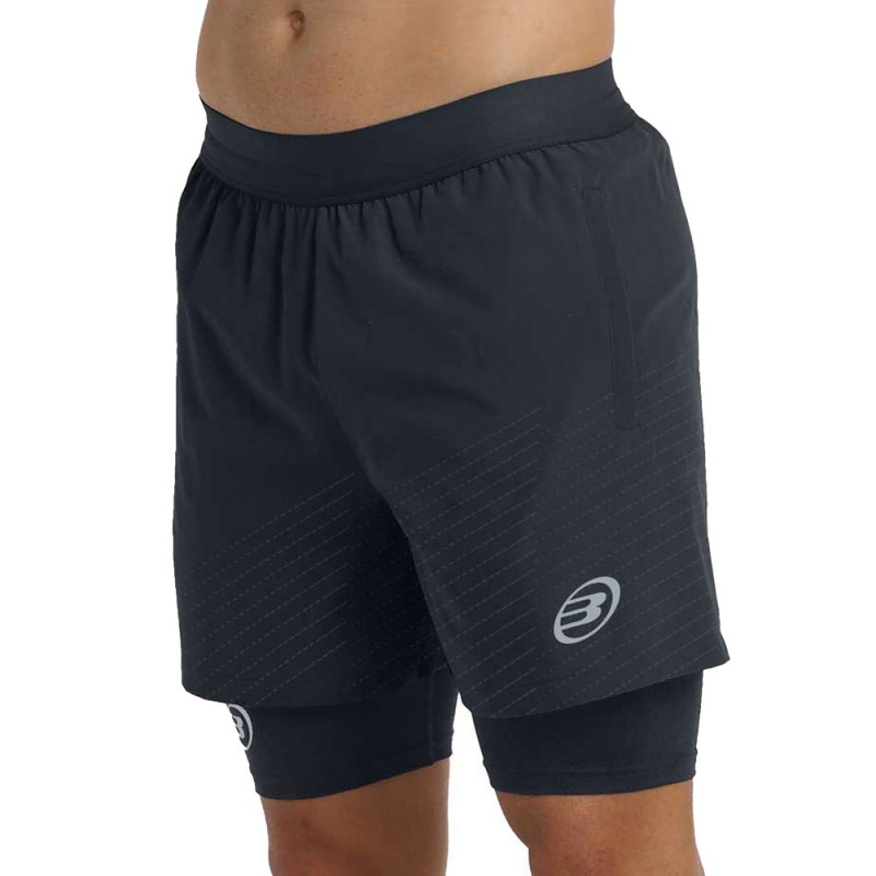 short Bullpadel Afama negro short Bullpadel Afama negro