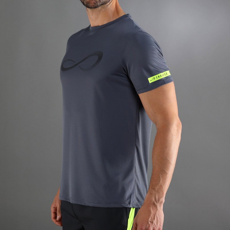 camiseta Endless Unlimited Diamond II titanio camiseta Endless Unlimited Diamond II titanio