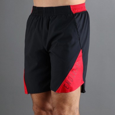 short Endless Phoenix negro rojo