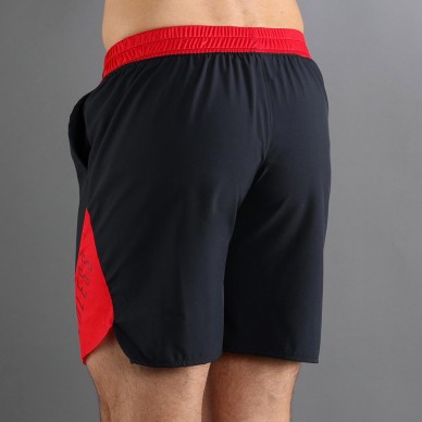 short Endless Phoenix negro rojo