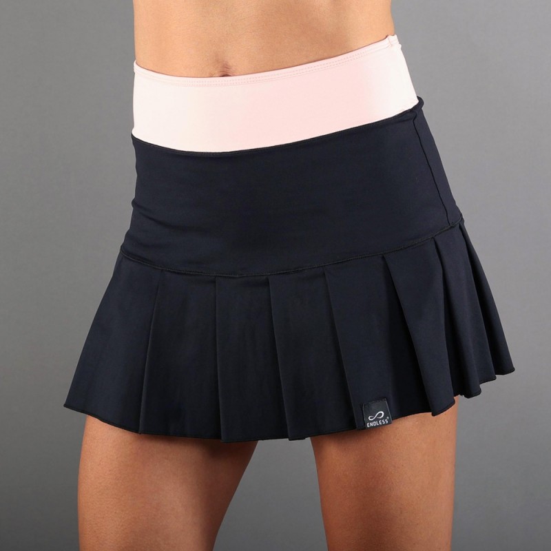 falda Endless Ottey negro rosa falda Endless Ottey negro rosa