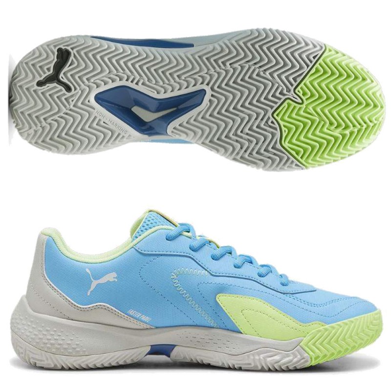 zapatillas Puma NOVA Smash luminous blue white glacial gray 2024