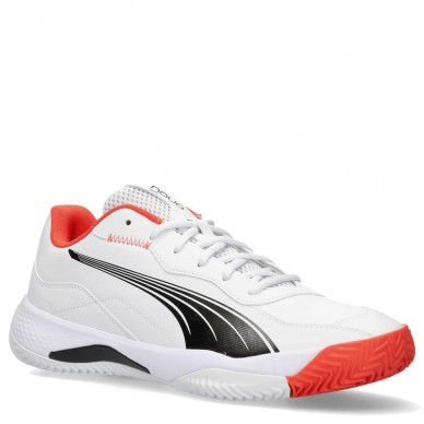 zapatillas Puma NOVA Smash white black active red 2024