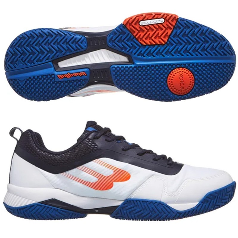 zapatillas Bullpadel PRF Hybrid 24V white navy blue 2024