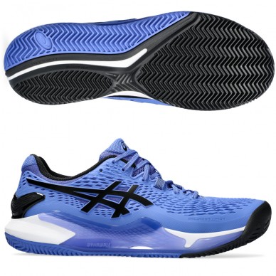 zapatillas Asics Gel Resolution 9 Clay sapphire black 2024