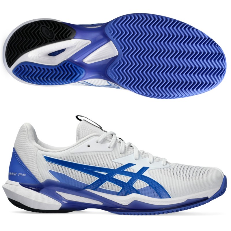 zapatillas Asics Solution Speed FF 3 Clay white tuna blue 2024 zapatillas Asics Solution Speed FF 3 Clay white tuna blue 2024