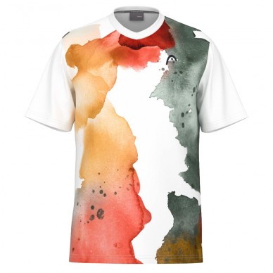 camiseta Head Topspin multicolor