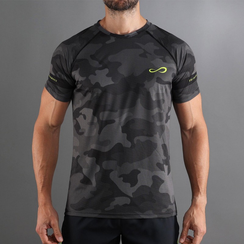 camiseta Endless Camo negro