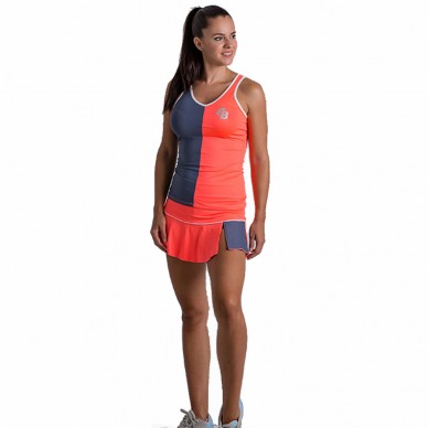 falda BB Carlin coral gris