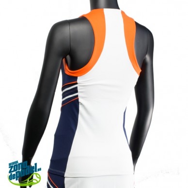 Camiseta padel mujer naffta CA534 Blanco 2015