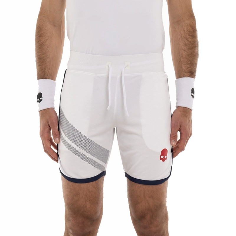 short Hydrogen Stripes Tech blanco azul marino