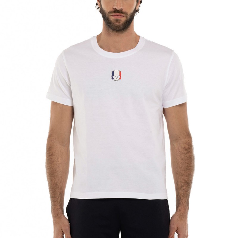 camiseta Hydrogen Match Roland Garros blanca
