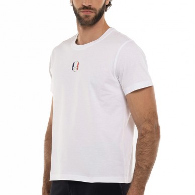 camiseta Hydrogen Match Roland Garros blanca