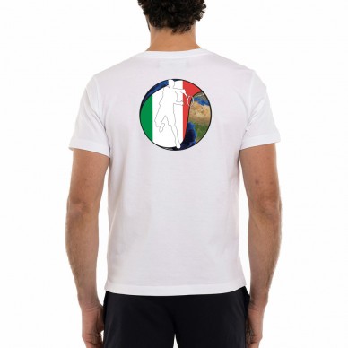 camiseta Hydrogen Match Roma blanca