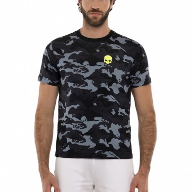 camiseta Hydrogen Urban Army antracita camuflaje