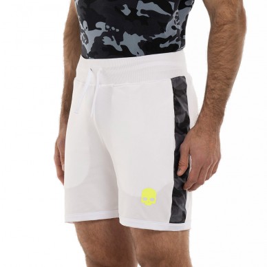 short Hydrogen Camo Tech blanco amarillo fluor