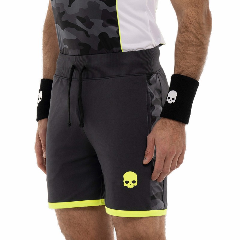 short Hydrogen Camo Tech negro amarillo fluor