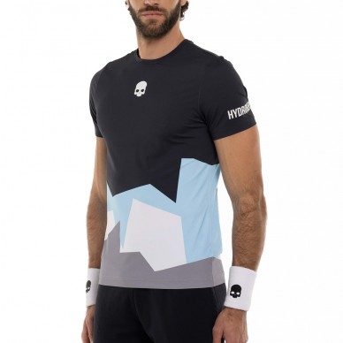 camiseta Hydrogen Mountains Tech azul gris