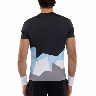 camiseta Hydrogen Mountains Tech azul gris