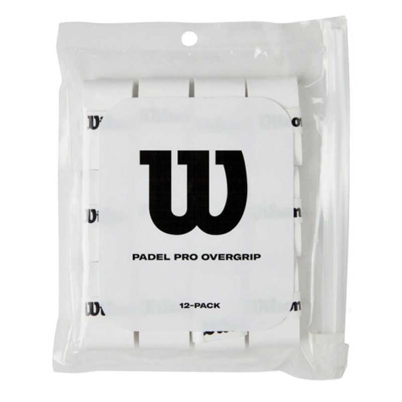 overgrips Wilson Pro Padel 12PK blanco overgrips Wilson Pro Padel 12PK blanco