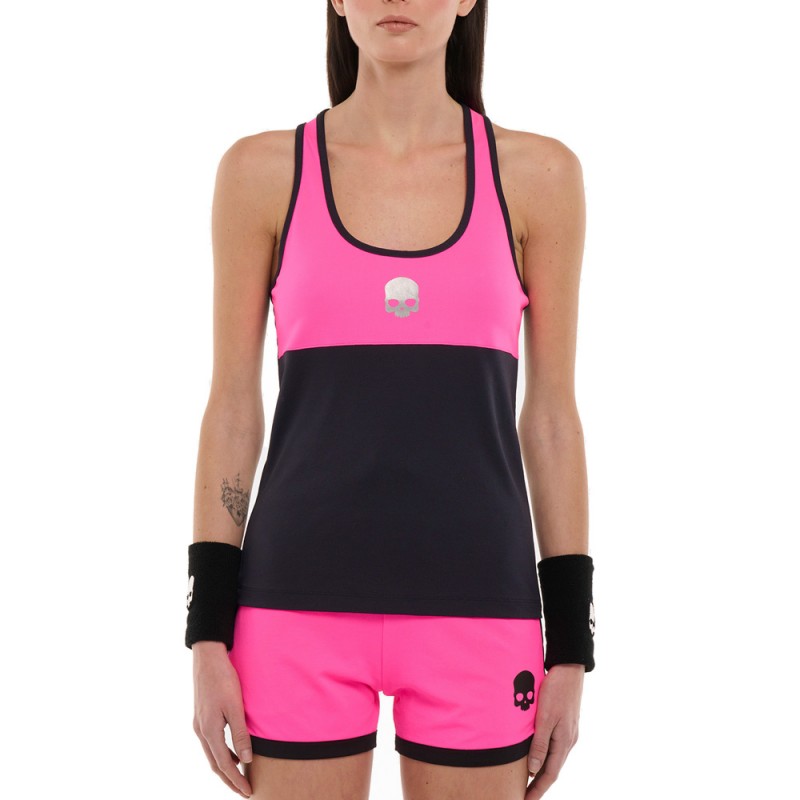 camiseta Hydrogen Block Tech Tank azul marino fucsia camiseta Hydrogen Block Tech Tank azul marino fucsia