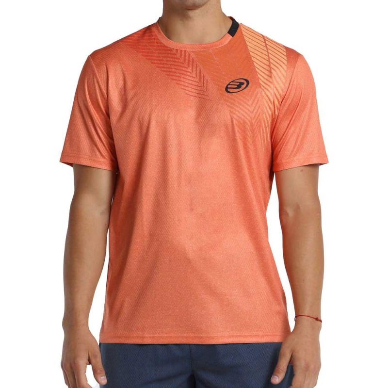 camiseta Bullpadel Liria calabaza vigore