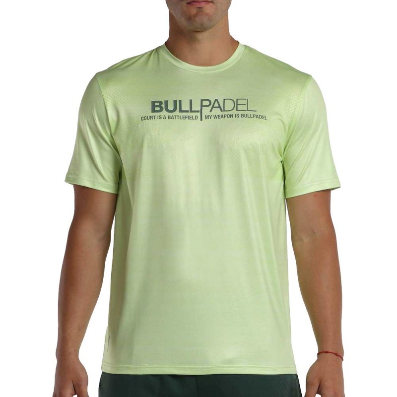 camiseta Bullpadel Leteo amarillo azufre vigore camiseta Bullpadel Leteo amarillo azufre vigore