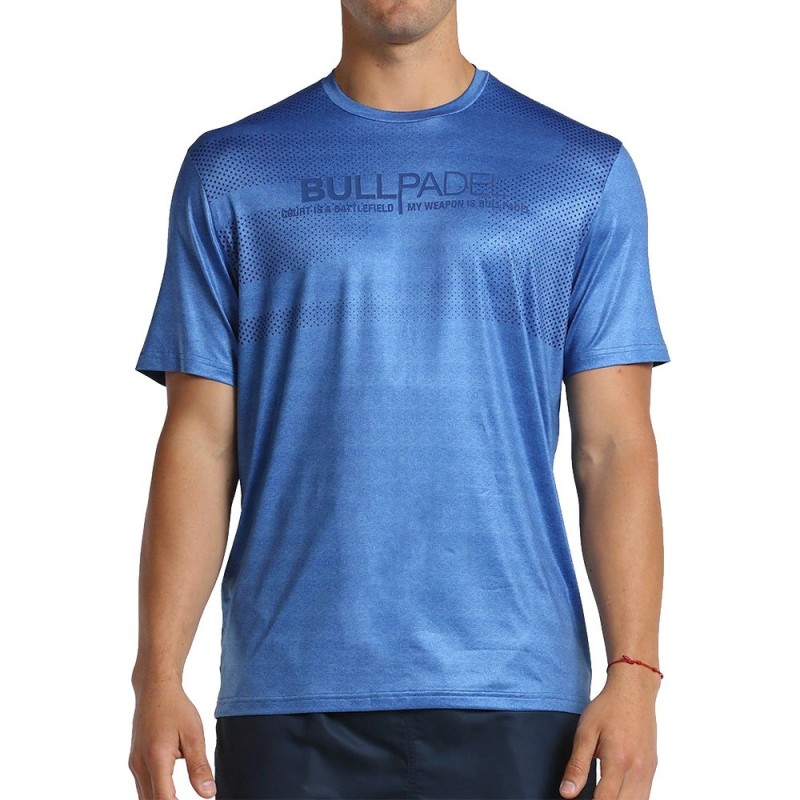 camiseta Bullpadel Leteo azul intenso vigore camiseta Bullpadel Leteo azul intenso vigore