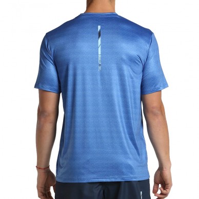 camiseta Bullpadel Leteo azul intenso vigore