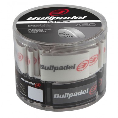 cubo Bullpadel protectores 50 unidades