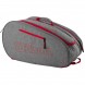 paletero Wilson Team Padel Bag gris rojo brillante 2024