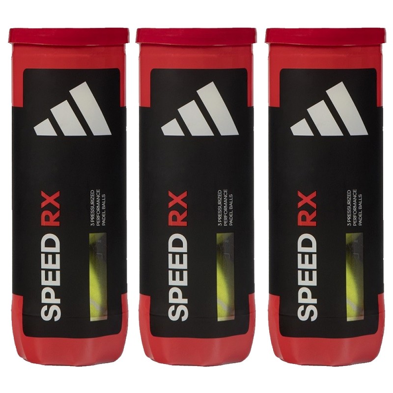 Pack 3 Botes Pelotas Adidas Speed RX Pack 3 Botes Pelotas Adidas Speed RX