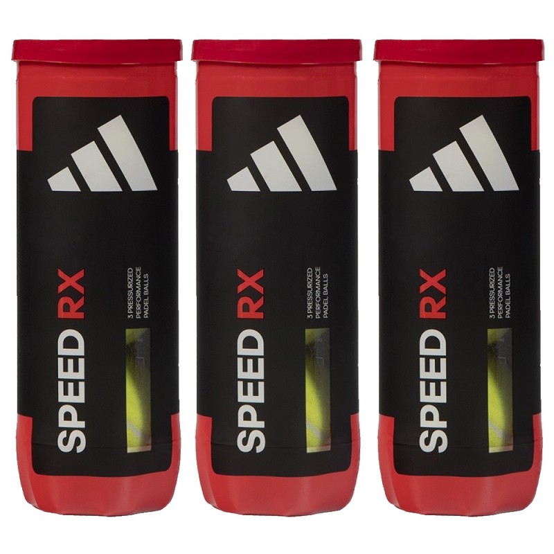 Pack 3 Botes Pelotas Adidas Speed RX