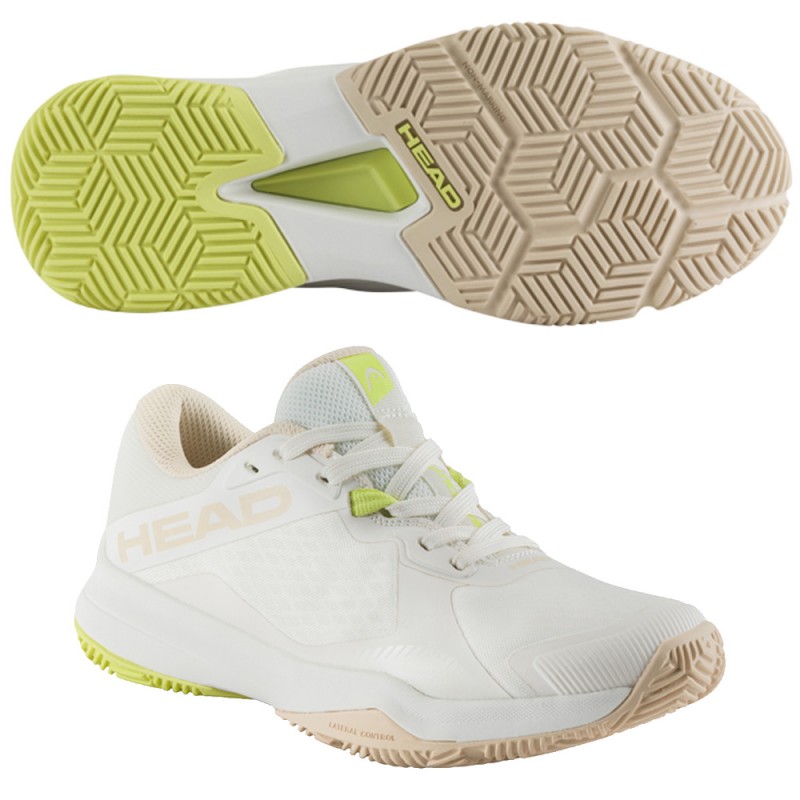 zapatillas Head Motion Team women macadamia lime 2024 zapatillas Head Motion Team women macadamia lime 2024