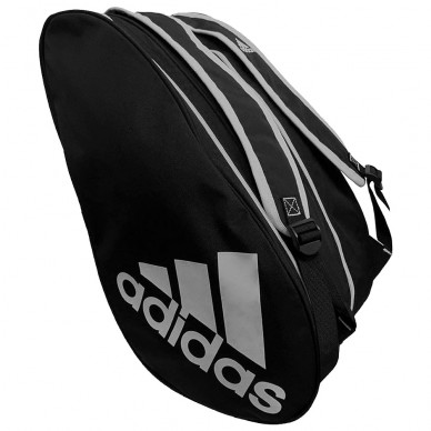 paletero Adidas Control negro plata 2024