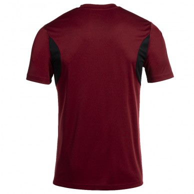 camiseta Joma Winner III burdeos negro