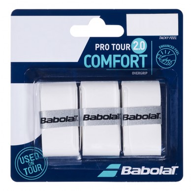 overgrips Babolat Pro Tour 2.0 X3 blancos