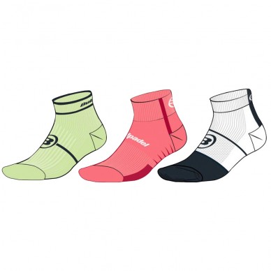 calcetines Bullpadel BP2402 pack 3 colores