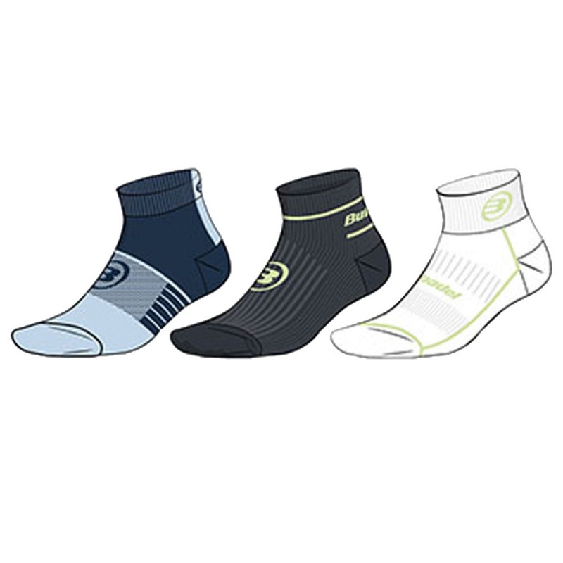 calcetines Bullpadel BP2410 pack 3 colores