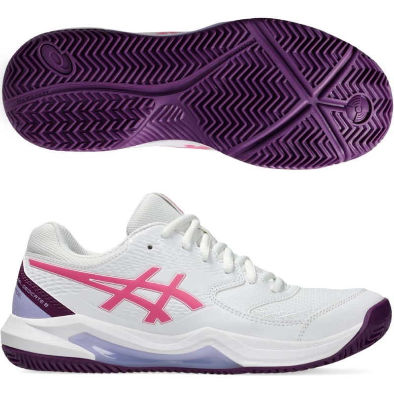 Zapatillas Asics Gel Dedicate 8 Padel white dragon fruit 2024 Zapatillas Asics Gel Dedicate 8 Padel white dragon fruit 2024