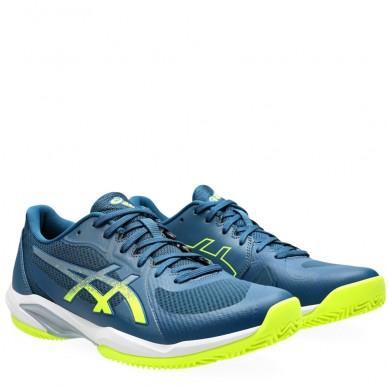 Zapatillas Asics Solution Swift FF 2 Clay mako blue safety yellow 2024