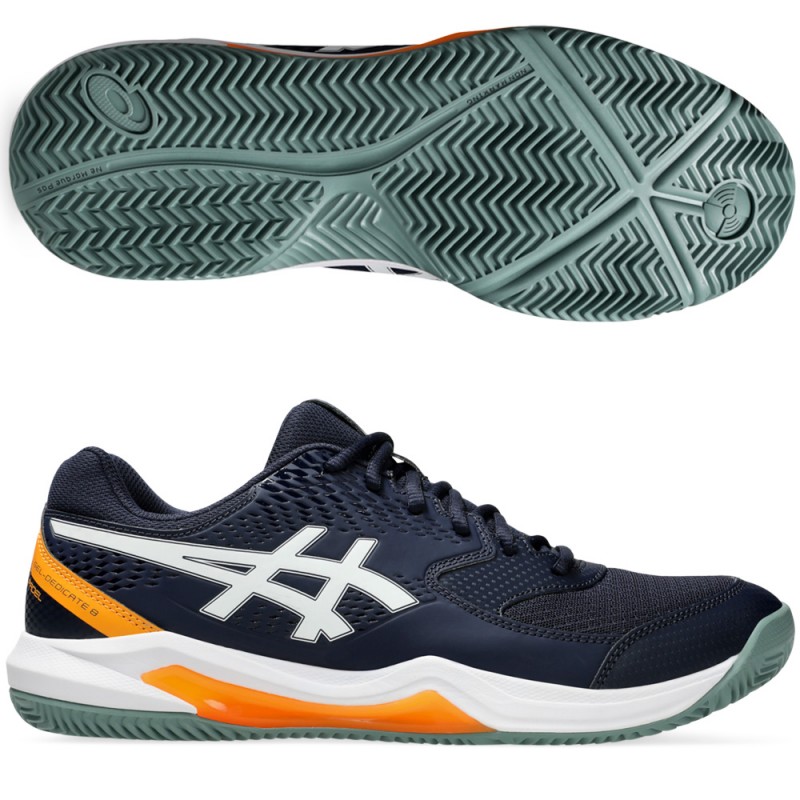 Zapatillas Asics Gel Dedicate 8 Padel midnight white 2024 Zapatillas Asics Gel Dedicate 8 Padel midnight white 2024