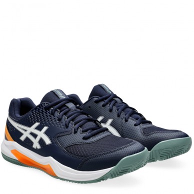 Zapatillas Asics Gel Dedicate 8 Padel midnight white 2024
